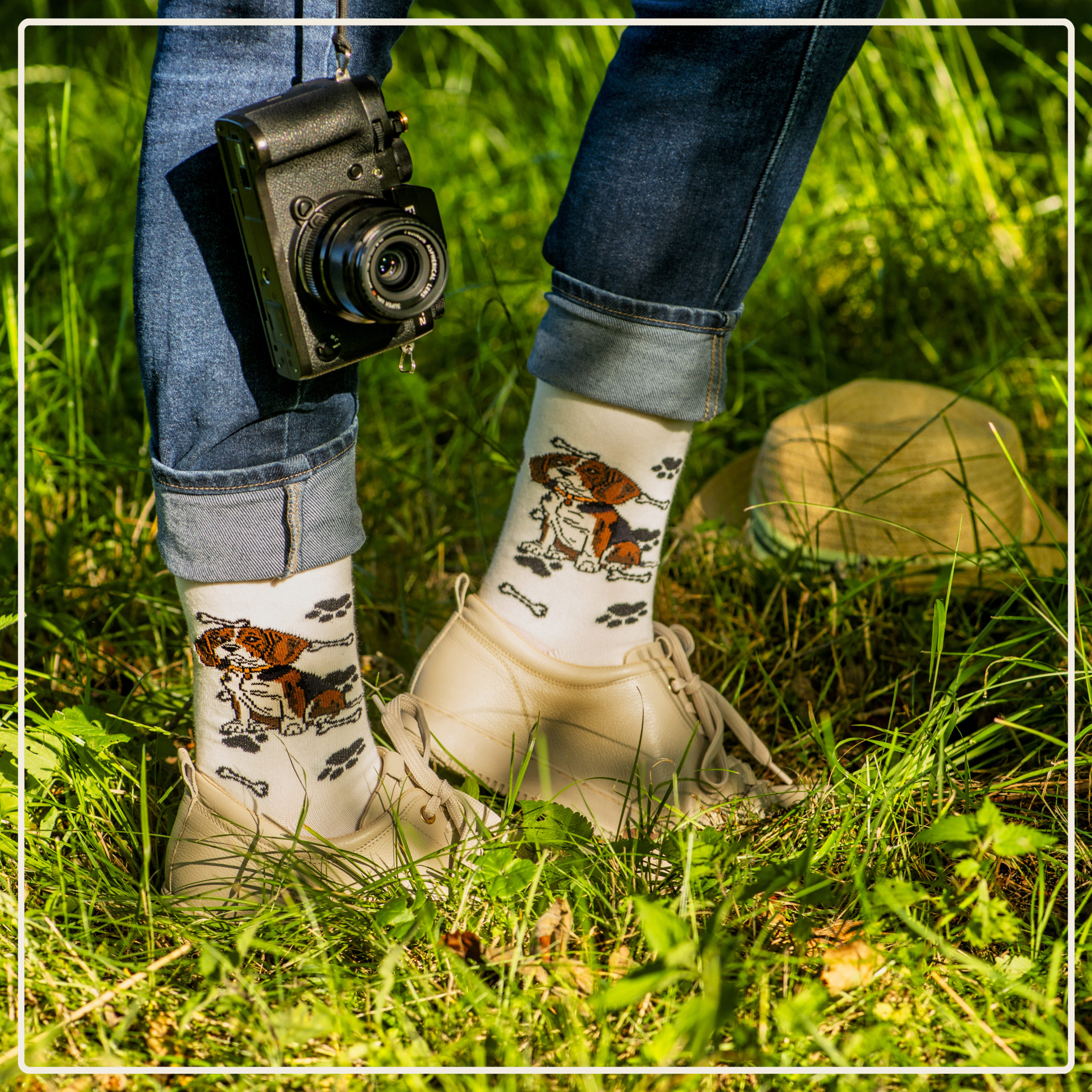 Skarpety w Pieski Rasa Beagle LONG - obrazek 3