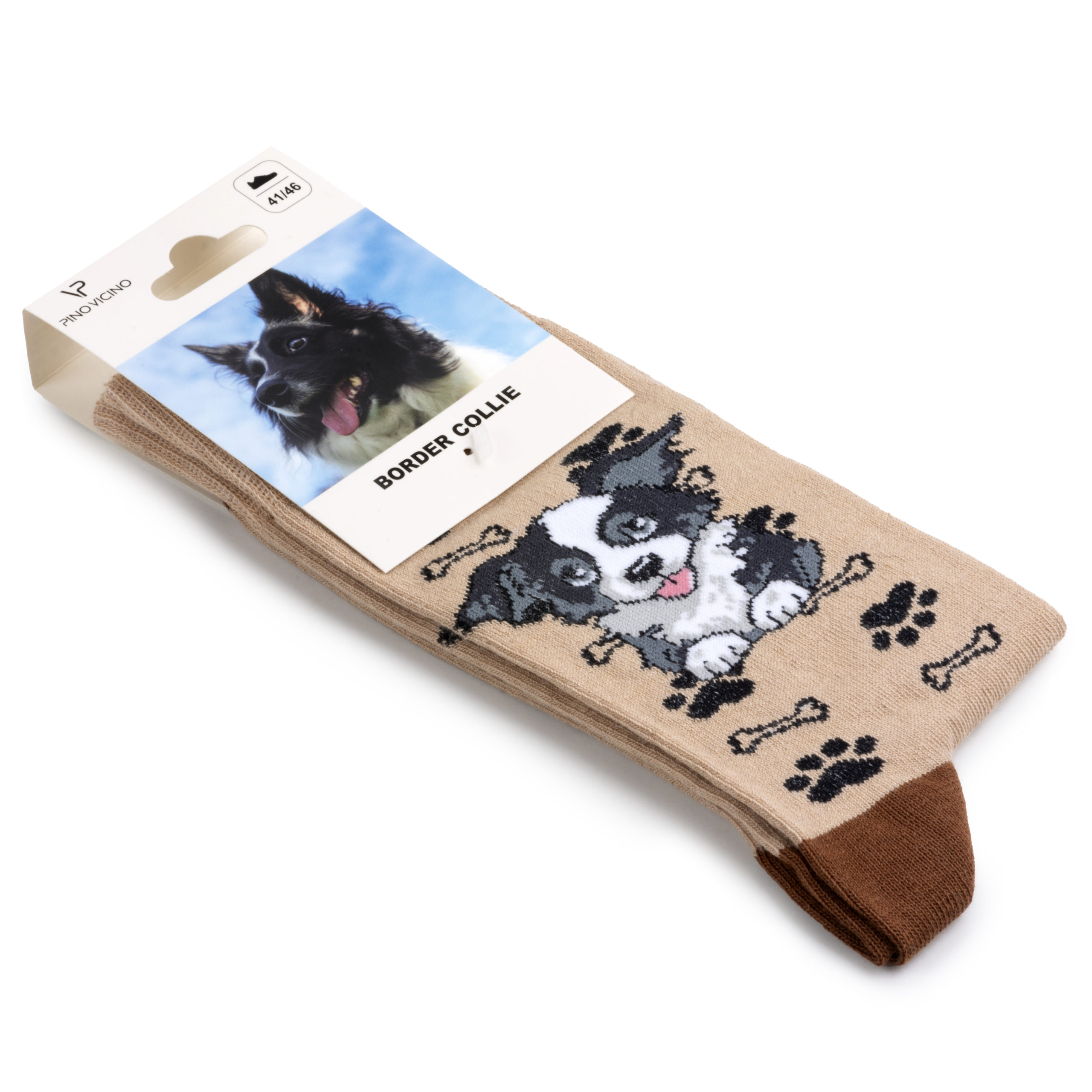 Skarpety w Pieski Rasa Border Collie LONG - obrazek 15