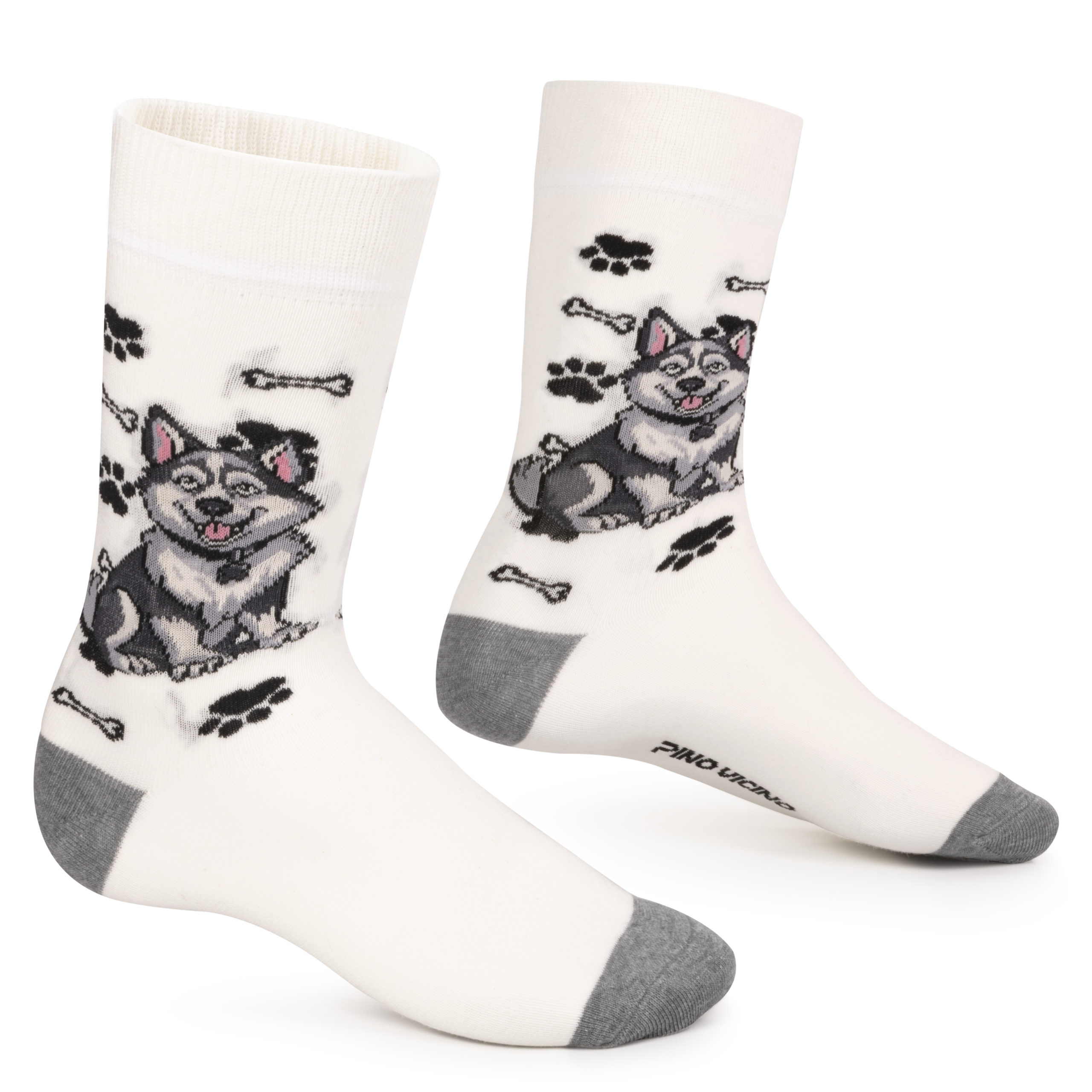 Skarpety w Pieski Rasa Husky LONG - obrazek 8