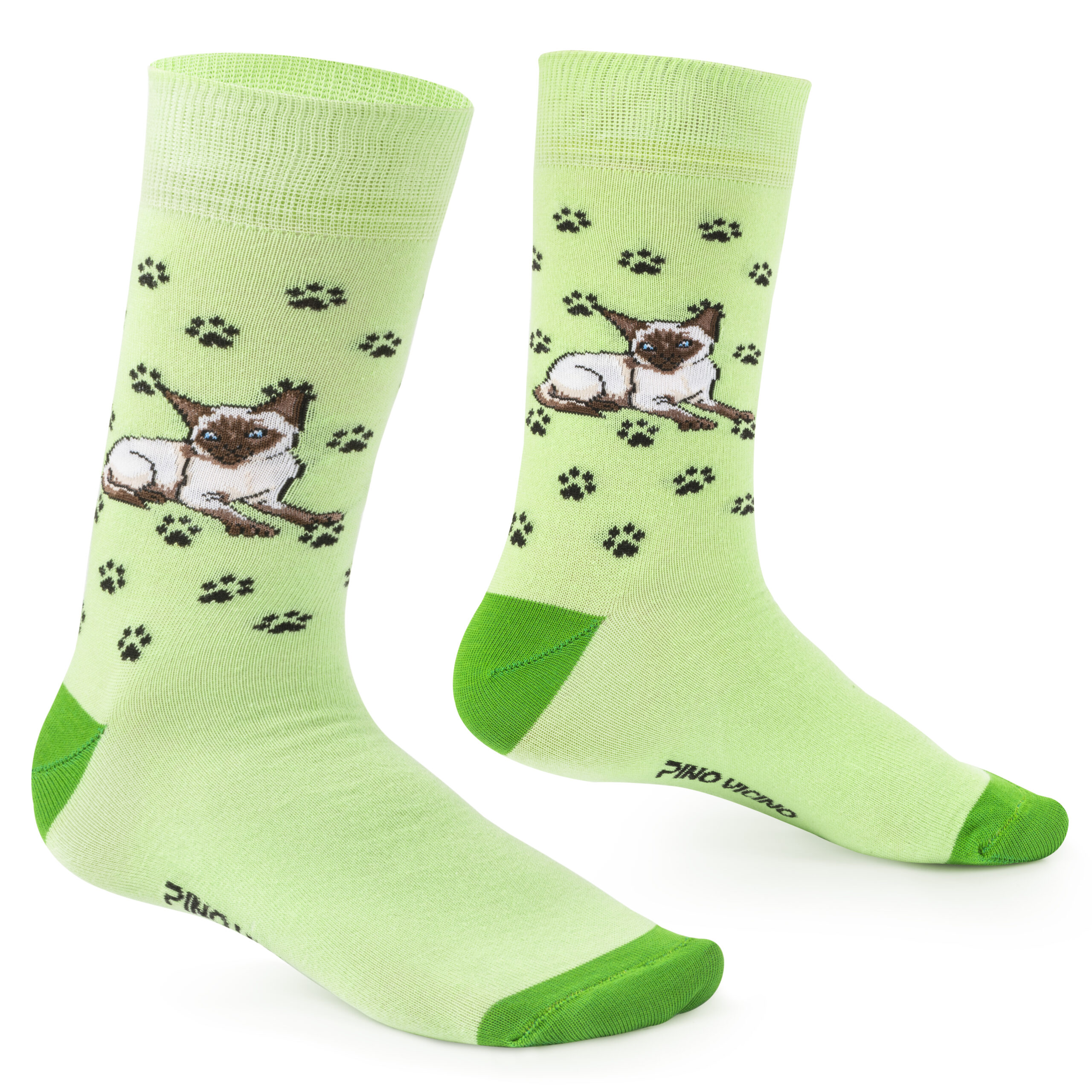 Skarpety w Koty Pino Vicino Rasa Święty Kot Birmański LONG - obrazek 7